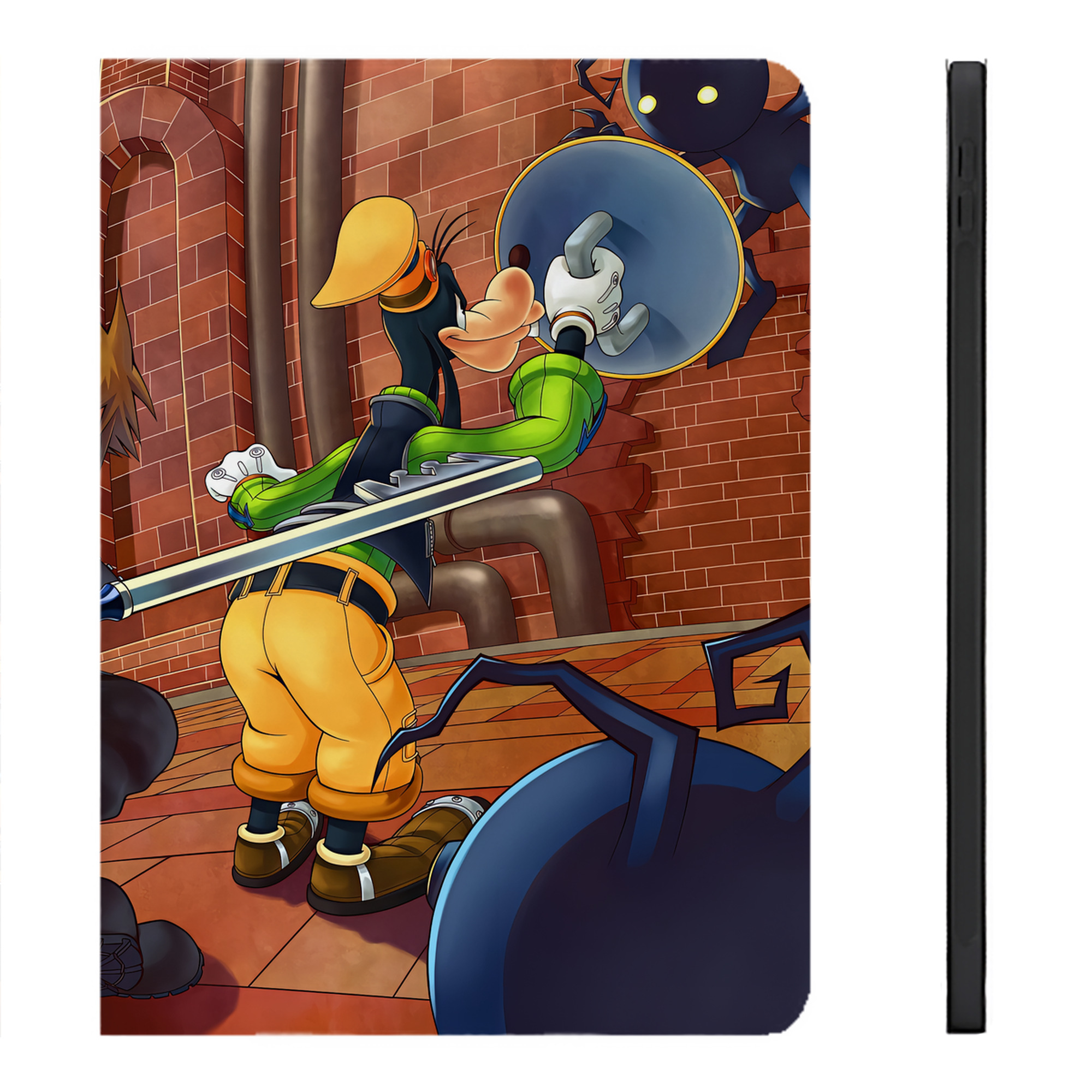 （画像用） ミッキーマウス Mickey Mouse IPadケース ペンホルダー付き ブックスタイルデザイン